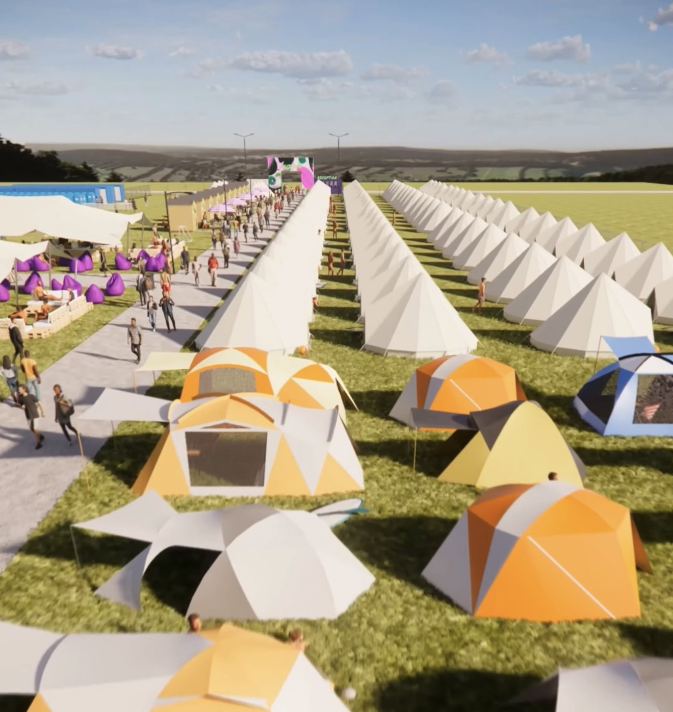 New Beach, Please! Official Camping
