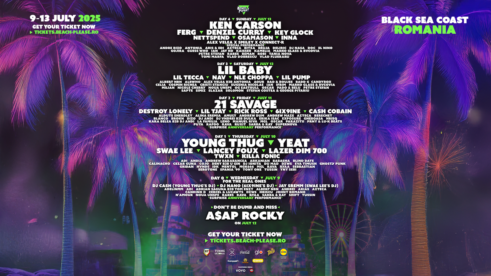 Single-Day Tickets Now Available