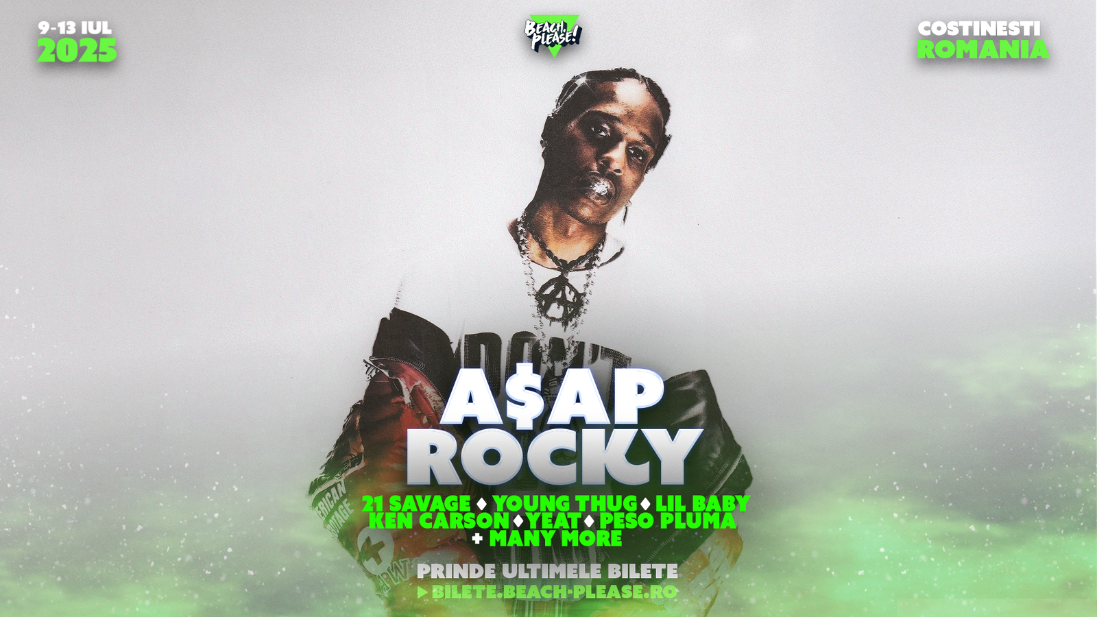 A$AP ROCKY Joins Beach, Please! 2025